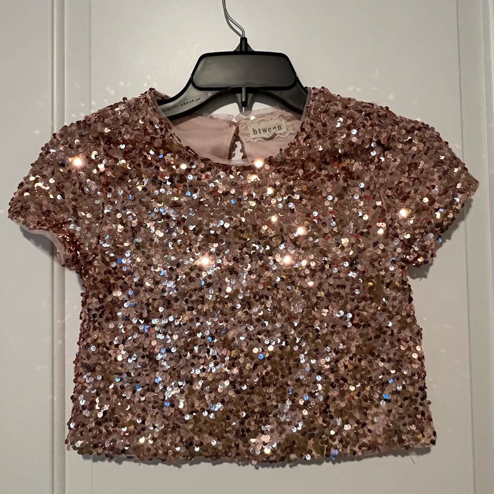Btween Children Sequin top Size 10
